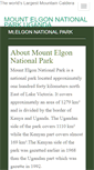 Mobile Screenshot of mountelgonnationalpark.com
